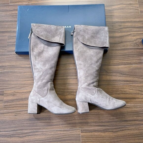 Cole Haan Raina Grand over the knee Suede Boot - Picture 3 of 8